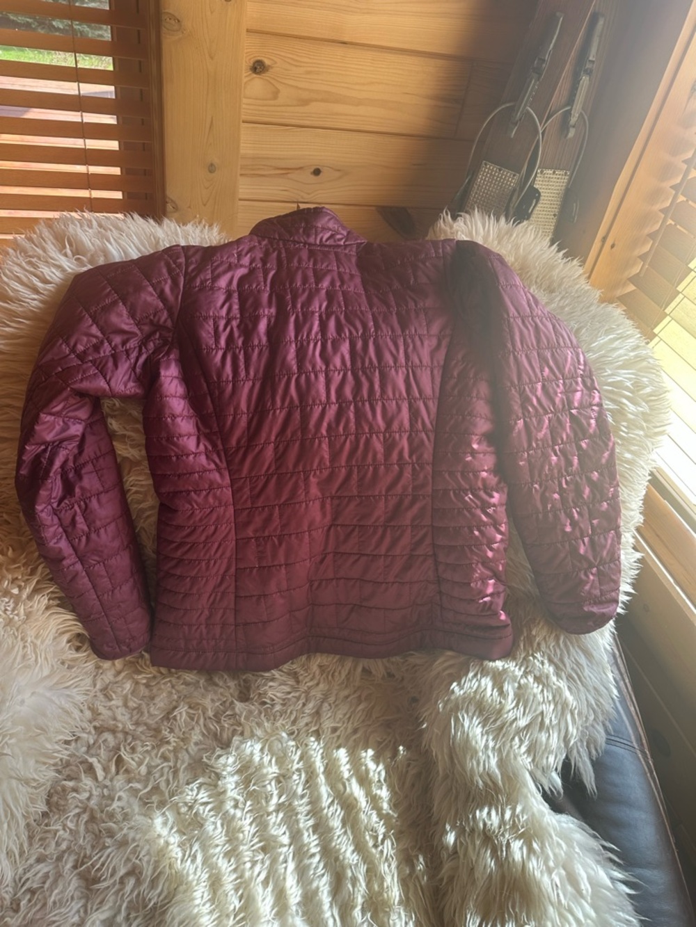 Patagonia Quilted Lightweight Jacket - Plum